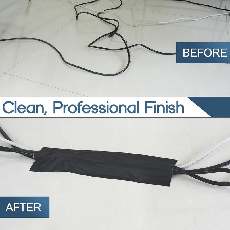 LLPT Gaffers Tape Professional Grade White 2" x 16.5 Yards Matte Non Reflective Easy Tear Residue Free Heavy Duty Gaffing Tape for Cords Photography (PGT51WT) - Image 4